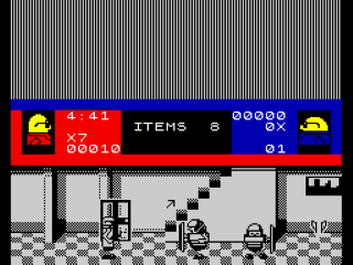 Bonanza Bros. screenshot 3 for ZX Spectrum